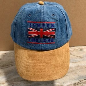London England denim adjustable hat